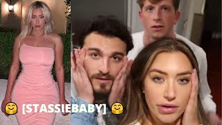 Stassiebaby BEST MOMENTS with VLOG SQUAD w David Zane amp more  bruhh [upl. by Teerpnam]