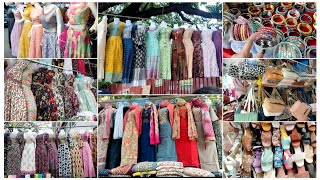 Jayanagar 4th block street shopping kurthas starting 200₹ 😲 Best street shopping bangalore [upl. by Ttej]