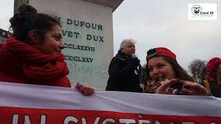 Manifestation contre la hausse des primes dassurance maladie [upl. by Ysus45]