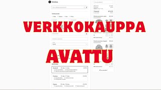 VERKKOKAUPPA AVATTU [upl. by Rezzani]