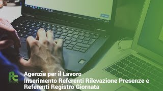 ApL  Inserimento referenti rilevazione presenze e registro giornata [upl. by Akirehc739]