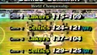 NBA Finals 1984 Game 5 Friday June 8 [upl. by Anirba]