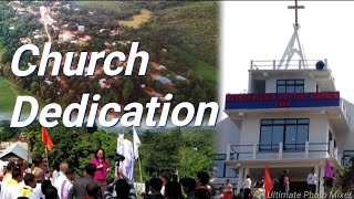 Church Dedication  Dulksenlown Baptist Church LNBA  Chandel District [upl. by Aihsenek]