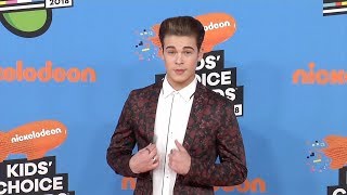 Ricardo Hurtado 2018 Kids Choice Awards Orange Carpet [upl. by Eelaroc]