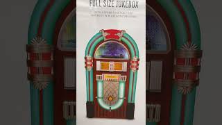 Crosley full size jukebox with built in turntable  Christmasgift ideas shorts [upl. by Linea]