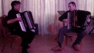 Accordionist Duet  Harry Hussey amp Alan Young Improvised Accordion Jazz Duet [upl. by Brod661]