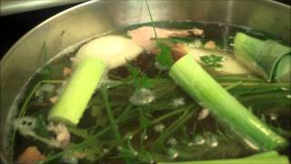 Aunt Duddie Makes Ham Stock Part 1 [upl. by Hatnamas]