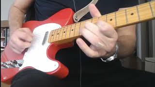 D7 mixolydian jam session on a Vintera Telecaster 50 [upl. by Amehr279]