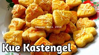 RESEP KUE KASTENGEL KEJU RENYAH DAN ENAK ALA DAPUR DINA [upl. by Nnaeus722]