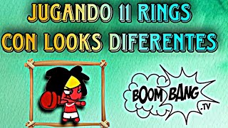 Jugando 11 Rings con Looks diferentes  Boombangtv 2024 [upl. by Haimaj595]