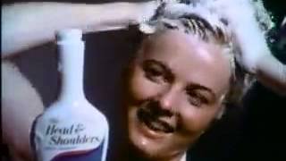 Head and Shoulders Dandruff Shampoo Commercial 4 1969 [upl. by Trebron]