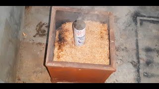 How to Make Rice Husk Ash at Home  Easy Tips to CARBONIZED RICE HULL at Home for Garden [upl. by Soll]