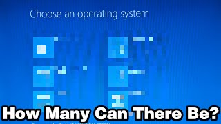 How Many Versions of WINDOWS Can You DUAL BOOT at ONCE [upl. by Teevens]