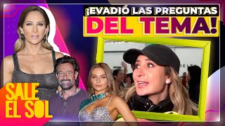 Geraldine Bazán REACCIONA al SUPUESTO truene entre Irina Baeva y Gabriel Soto  Sale el Sol [upl. by Betsy]