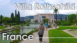 Visiting Villa Ephrussi de Rothschild with Garden France Cap Ferrat [upl. by Standish399]