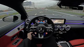 THE NEW MERCEDES AMG CLA 45 S 2024 TEST DRIVE [upl. by Nalak745]