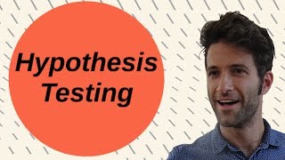 Hypothesis testing ALL YOU NEED TO KNOW [upl. by Attesor]