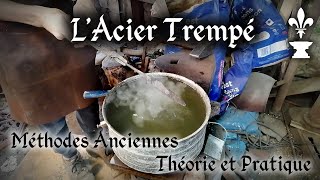 Réaliser Le Traitement Thermique de lAcier SANS Outils Modernes  La Méthode Ancienne [upl. by Simons]