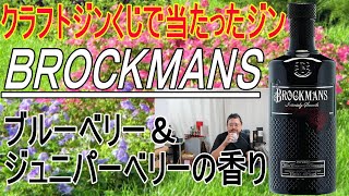 【ジン】【テイスティング】ロンドンドライジン BROCKMANS 飲んでみました [upl. by Gilbart]