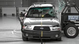 2003 Subaru Forester side test [upl. by Nabal]