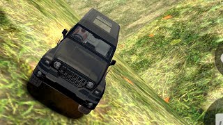 New Black Mahindra Thar Modified Off Road Driving Gameplay  3D Driving Classtharblackthargames [upl. by Eninotna]