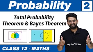 Probabilty 02  Total Probability Theorem amp Bayes Theorem  Class 12 NCERT [upl. by Hanyaz961]