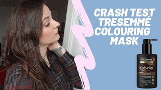 TRESSéme COLOURING MASK CRAS TEST  DARK BRUNETTE [upl. by Enerehs464]