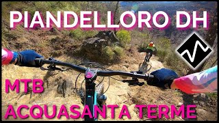 MTB Acquasanta Terme  Piandelloro  POV Full Ride [upl. by Chrotoem]