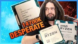 Intel is Desperate i714700K CPU Review Benchmarks Gaming amp Power [upl. by Nnylyahs950]