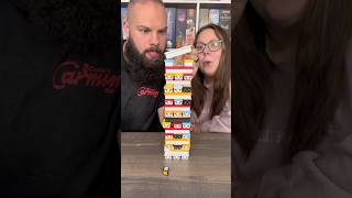 Sushi Jenga With Chopsticks boardgames couple fun [upl. by Amikahs]