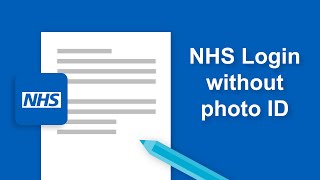 NHS App  NHS Login without using Photo ID BSL [upl. by Katzman]