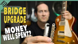 GUITAR MYTH BUSTING  Expensive Gibson Bridges Sound Any Different  Guitar Tweakz [upl. by Adnwahsat]