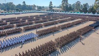 KDF Beautiful display during Passout Parade presided over by President Ruto in Uasin Gishu [upl. by Artenek]