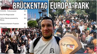 EUROPAPARK und BRÜCKENTAG Der jährliche WartezeitenWahnsinn im Freizeitpark Epfan95 Videoblog [upl. by Annasiul]