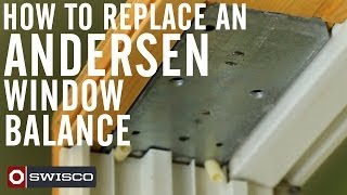 How to replace an Andersen Window Balance [upl. by Namilus]