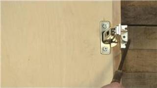 Home Help  How to Adjust EuropeanStyle Cabinet Door Hinges [upl. by Zweig71]