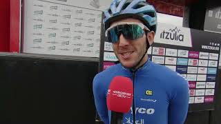 Simon Yates  Interview at the start  Itzulia Basque Country 2023  Stage 1 [upl. by Reginnej994]