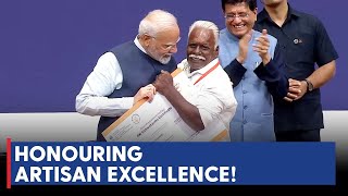 Celebrating Excellence PM Vishwakarmas Certificate for Diligent Artisans [upl. by Ellerahc]