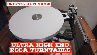 BRISTOL HIFI SHOW 2023 World premiere Rega Naia [upl. by Eenaffit]