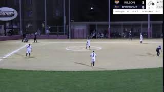 Rosemont Softball vs Wilson College DH 2nd Stream [upl. by Sowell]