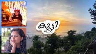 കുട്ടി Vlog New Year Night at Varkala [upl. by Carma]