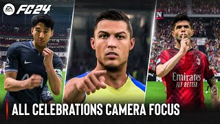 EA Sports FC 24  All Knee Slide Celebrations Tutorial [upl. by Stephani108]