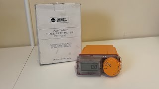 Plessey PDRM 82 Geiger Counter Review [upl. by Asabi]