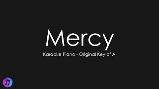 Mercy  Elevation Worship amp Maverick City  Piano Karaoke Original Key of A [upl. by Quintus320]