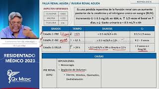 Nefrología  2 FALLA RENAL AGUDA [upl. by Xerxes811]