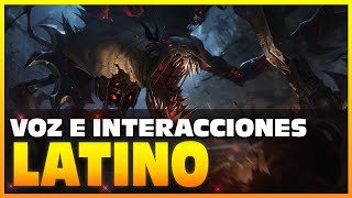 REWORK FIDDLESTICKS  VOCES E INTERACCIONES EN LATINO [upl. by Conney]