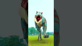 TRex Dinosaur Superhero Fight in Jurassic World jurassicworld dinosaur [upl. by Georgia]