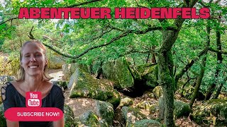 🥾 Wanderung Bismarckturm Ungeheuersee und Heidenfels von Bad Dürkheim 4K [upl. by Benni]