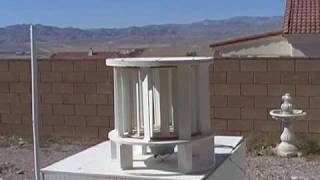 Homemade Wind Turbine Generator VAWT Vertical [upl. by Sheffield]