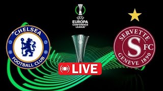 🔴 LIVE Chelsea vs Servette FC  UEFA Conference League Playoffs  PES 2021 Gameplay Live [upl. by Favin]